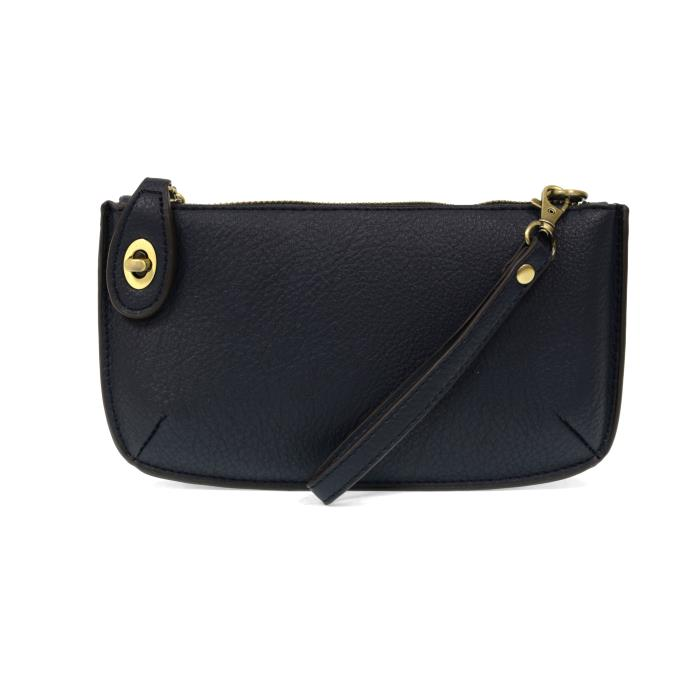 MIDNIGHT BLUE MINI CROSSBODY WRISTLET CLUTCH