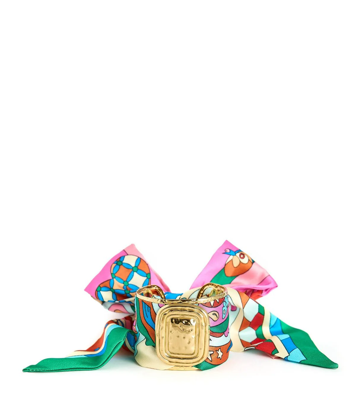 Evie Scarf Cuff - Pink