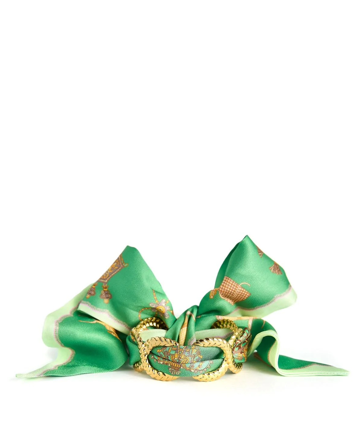 Elliott Scarf Cuff - green