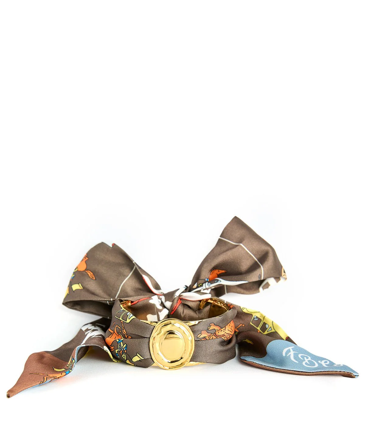 Penelope Scarf Cuff - Brown