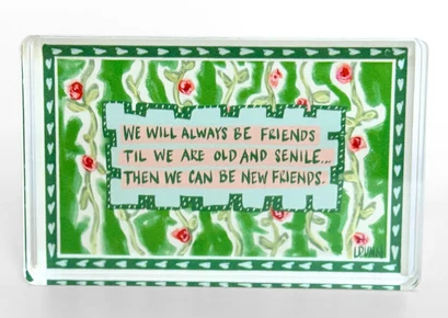 New Friends Acrylic Block