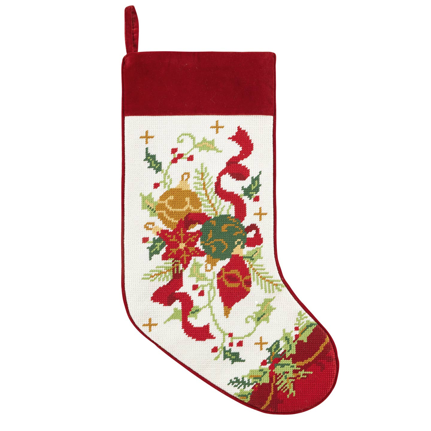 Nostalgic Christmas Ornaments Stocking