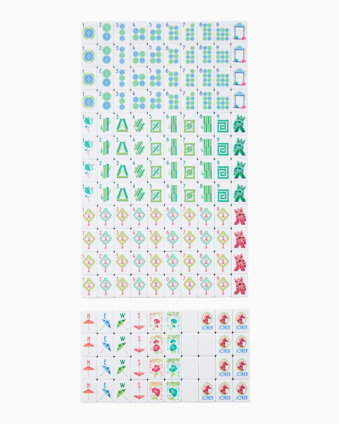 Pippa Mahjong Tiles
