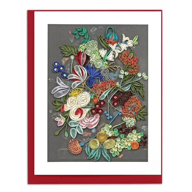 Quilled Artist Series – Still Life with Flowers and Fruit, van Huysum Cards