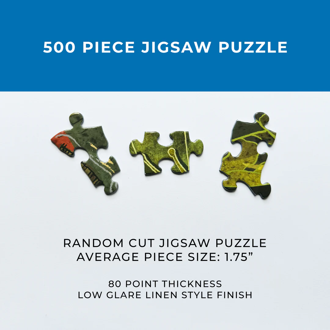 Spring Preparations 500 Piece Puzzle
