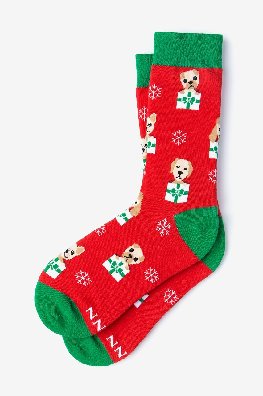 Santa's Lil Yelpers Socks