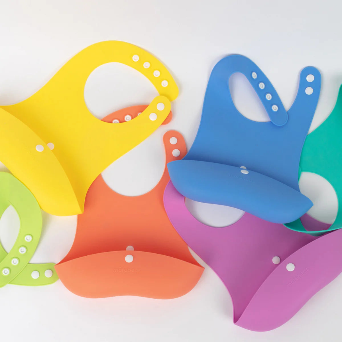 Roll and Snap Bib- Blueberry