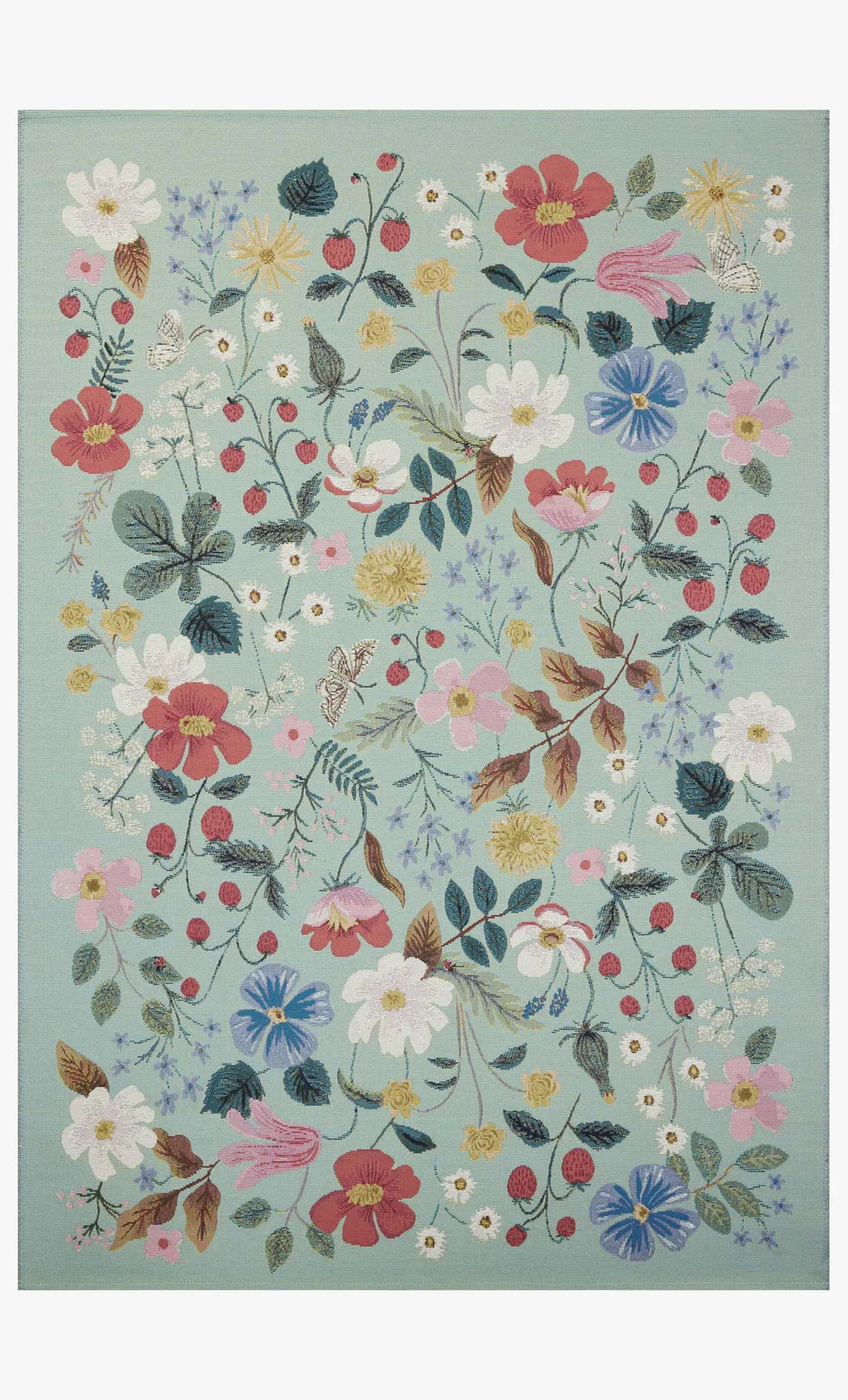 RP Strawberry Fields Mint Rug