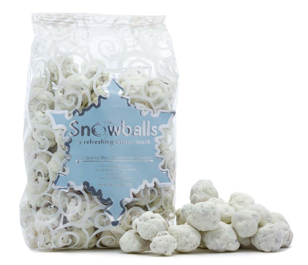 Snowball Powdered Popcorn