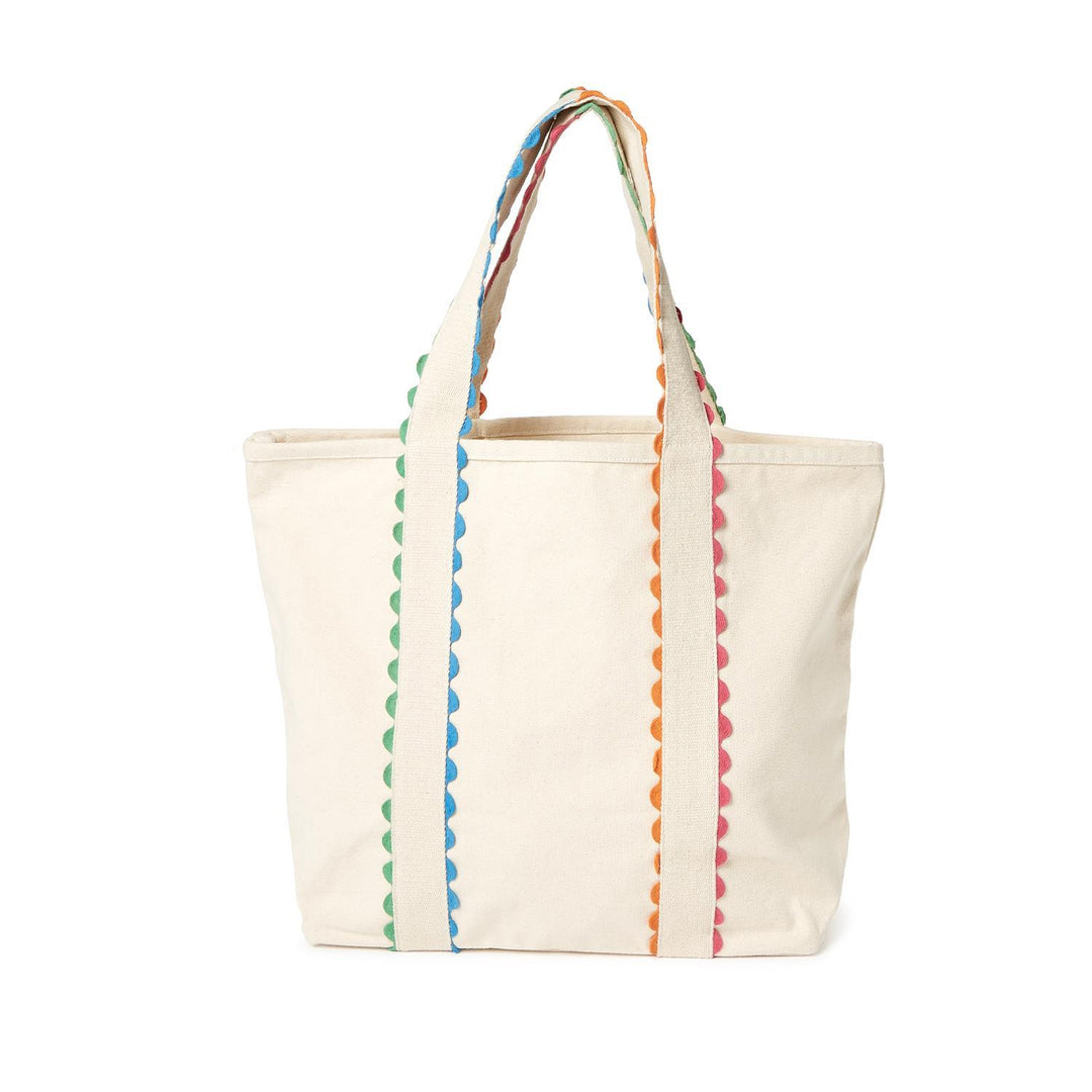 Colorful Ric-Rack tote