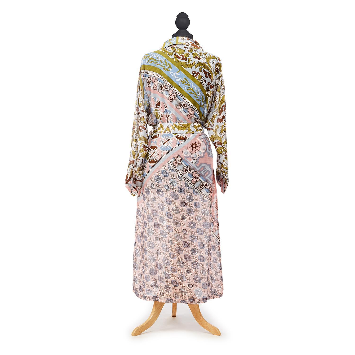 Patchwork Pastel Robe