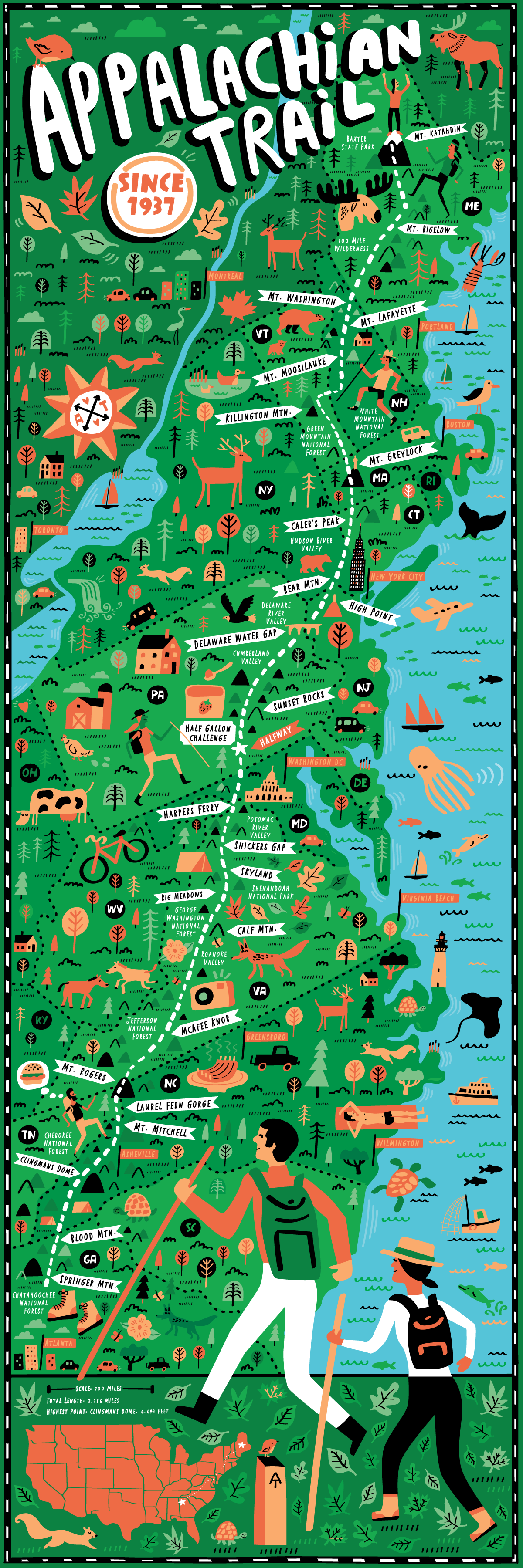 Appalachian Trail Puzzle