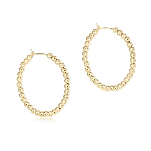 enewton beaded hoop earrings