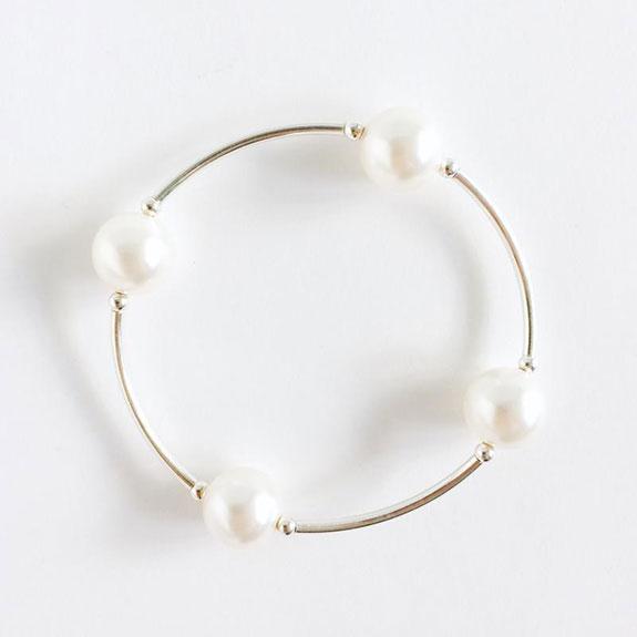 Blessings Bracelet Pearl-White