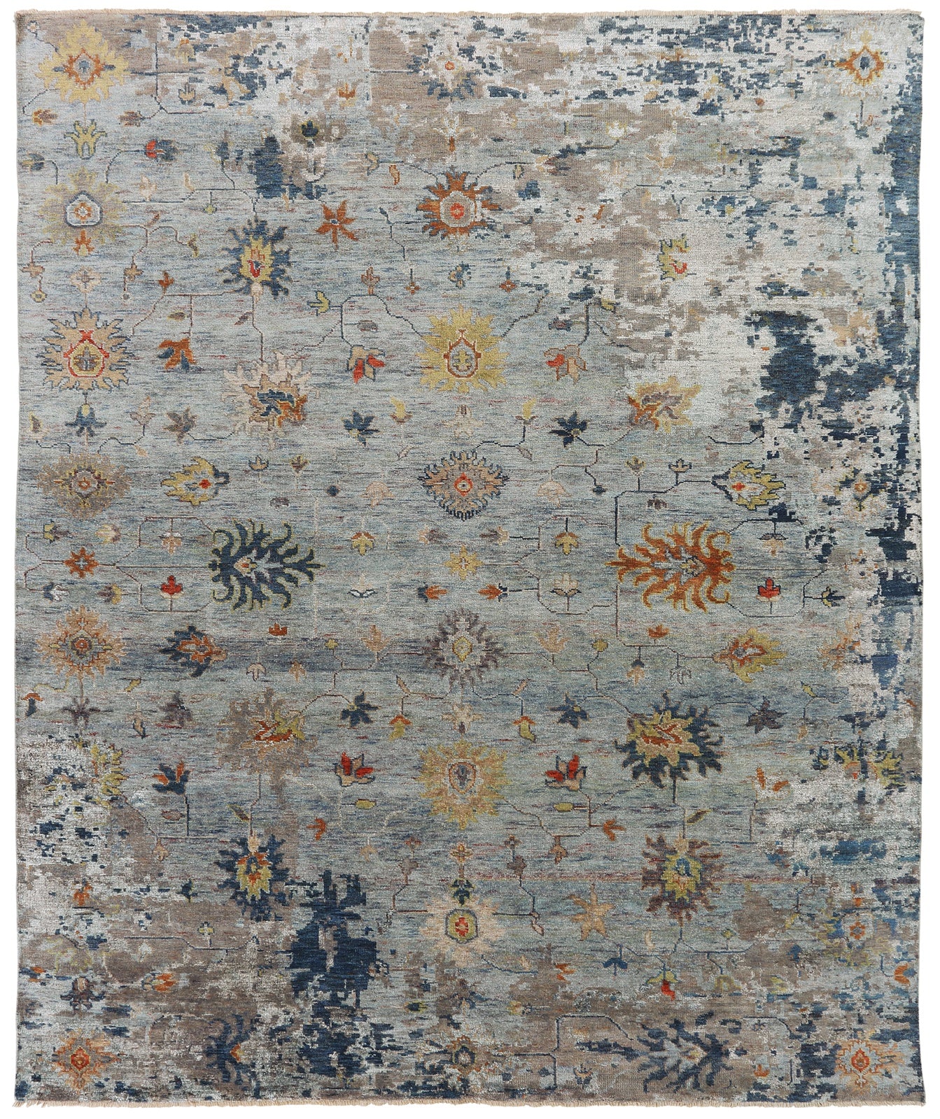 Harper Blue Tones Area Rug (8'x10') CALL FOR PRICING