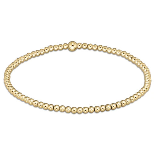 Classic Gold 2.5mm Bracelet