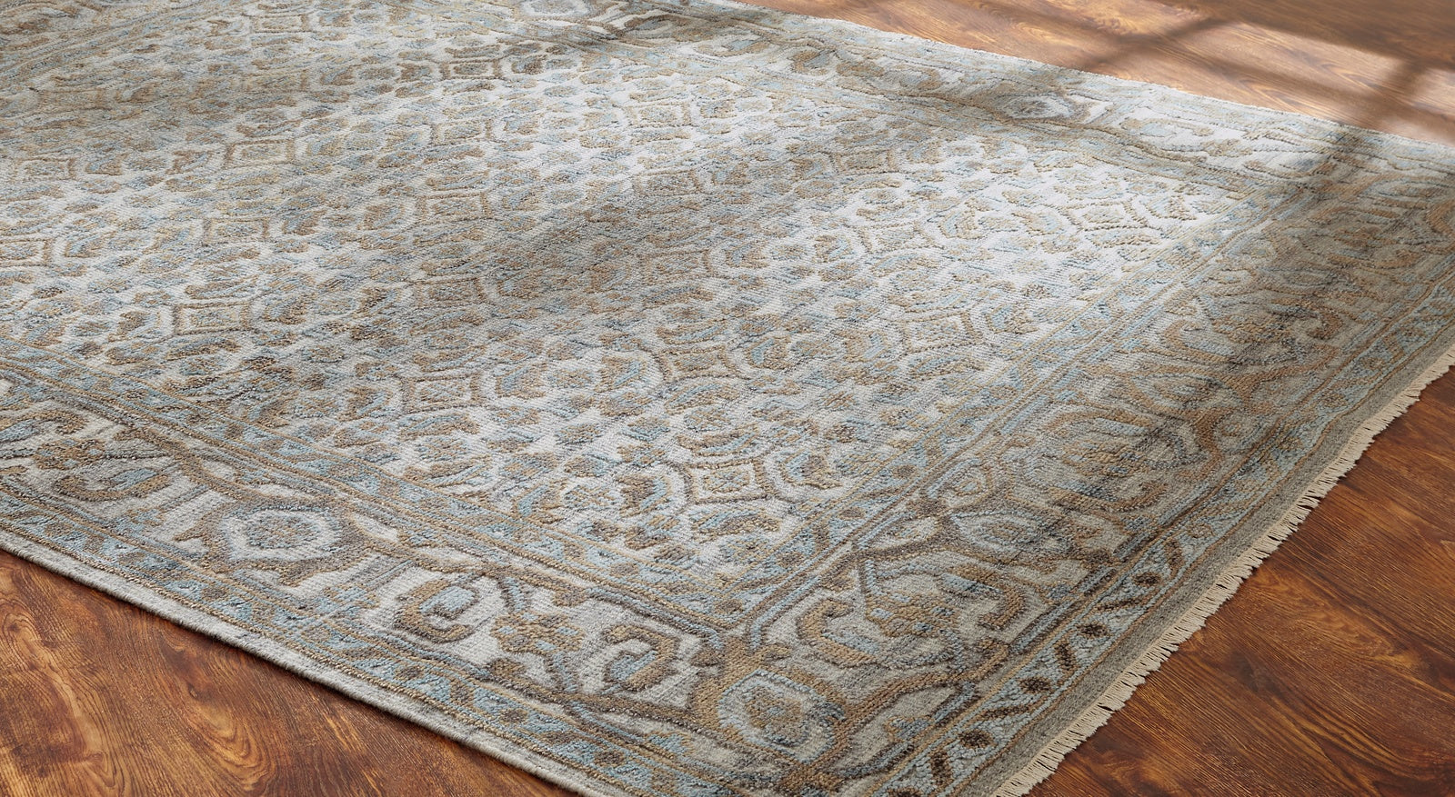 Cove Rug Sky/ Natural (8'x10') CALL FOR PRICING