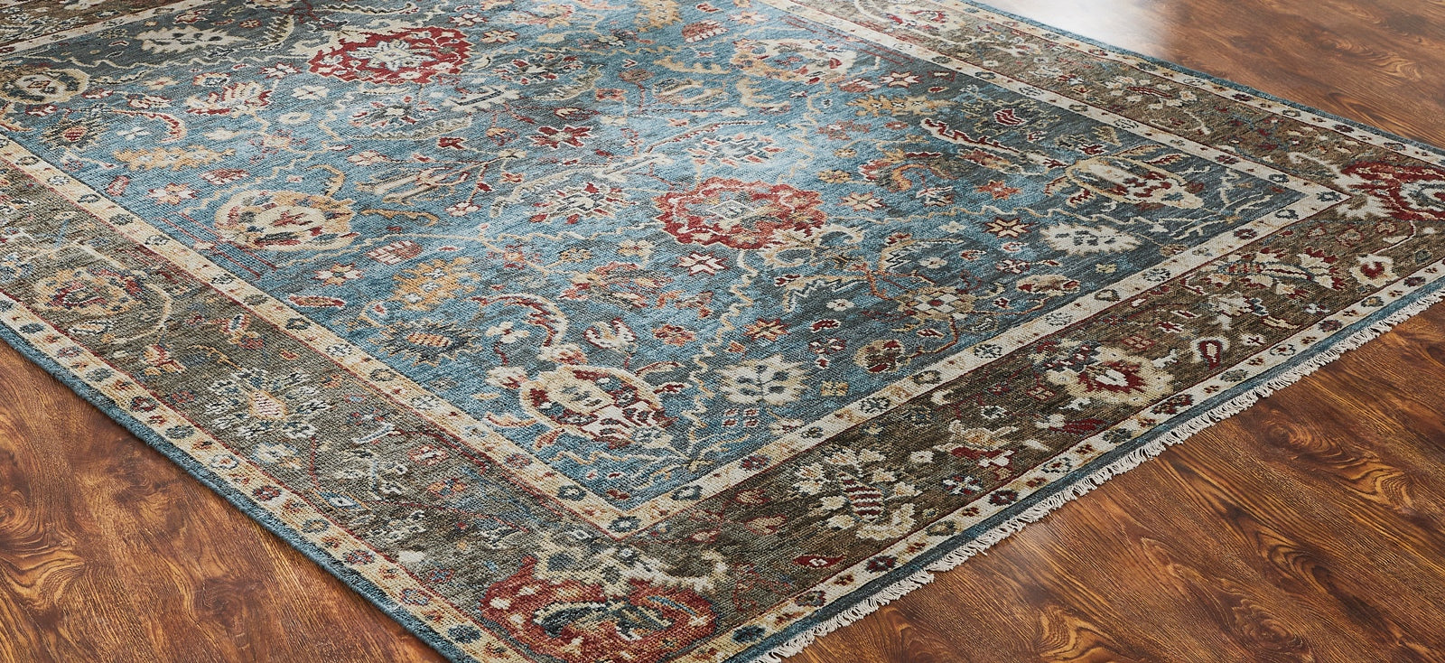 Kensington Vintage Indigo Rug (8'x10') CALL FOR PRICING