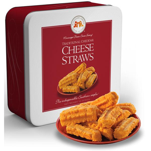 Traditional Cheddar Cheese Straws 10 oz. Gift Tin