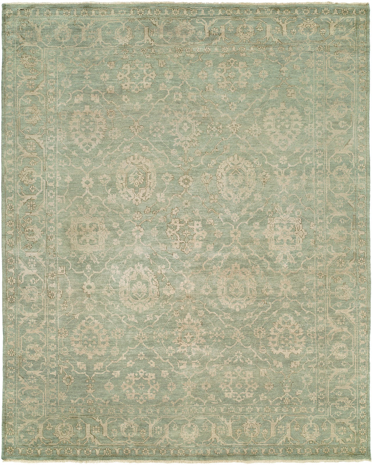 Nova Antique Aqua Rug (8'x10') CALL FOR PRICING