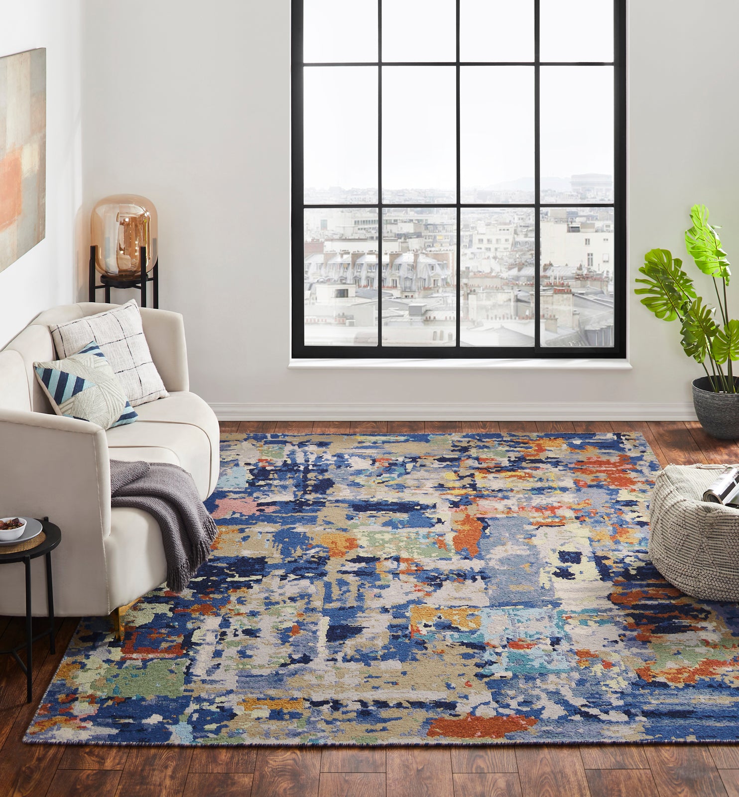 Milo Blue Multi/Mix Rug(2'x3') CALL FOR PRICING