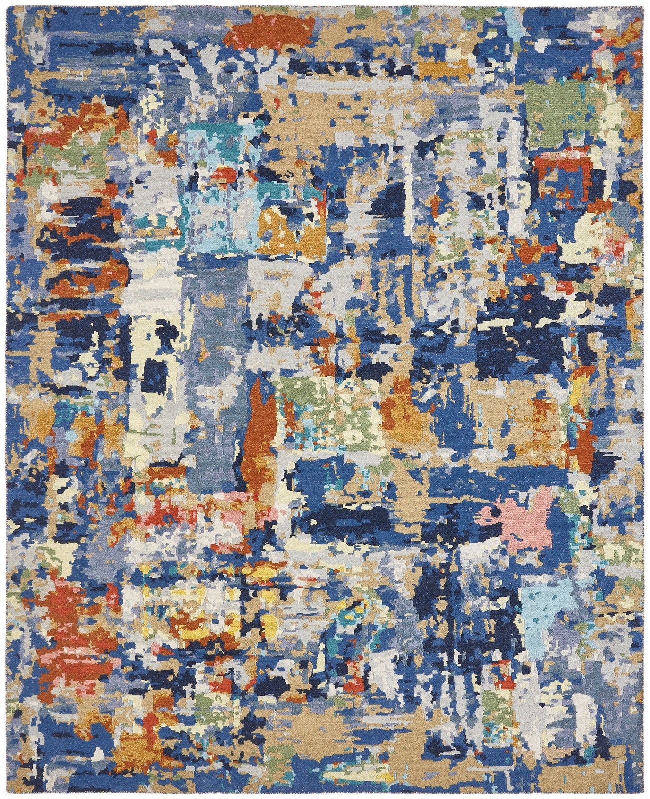 Milo Blue Multi/Mix Rug(2'x3') CALL FOR PRICING