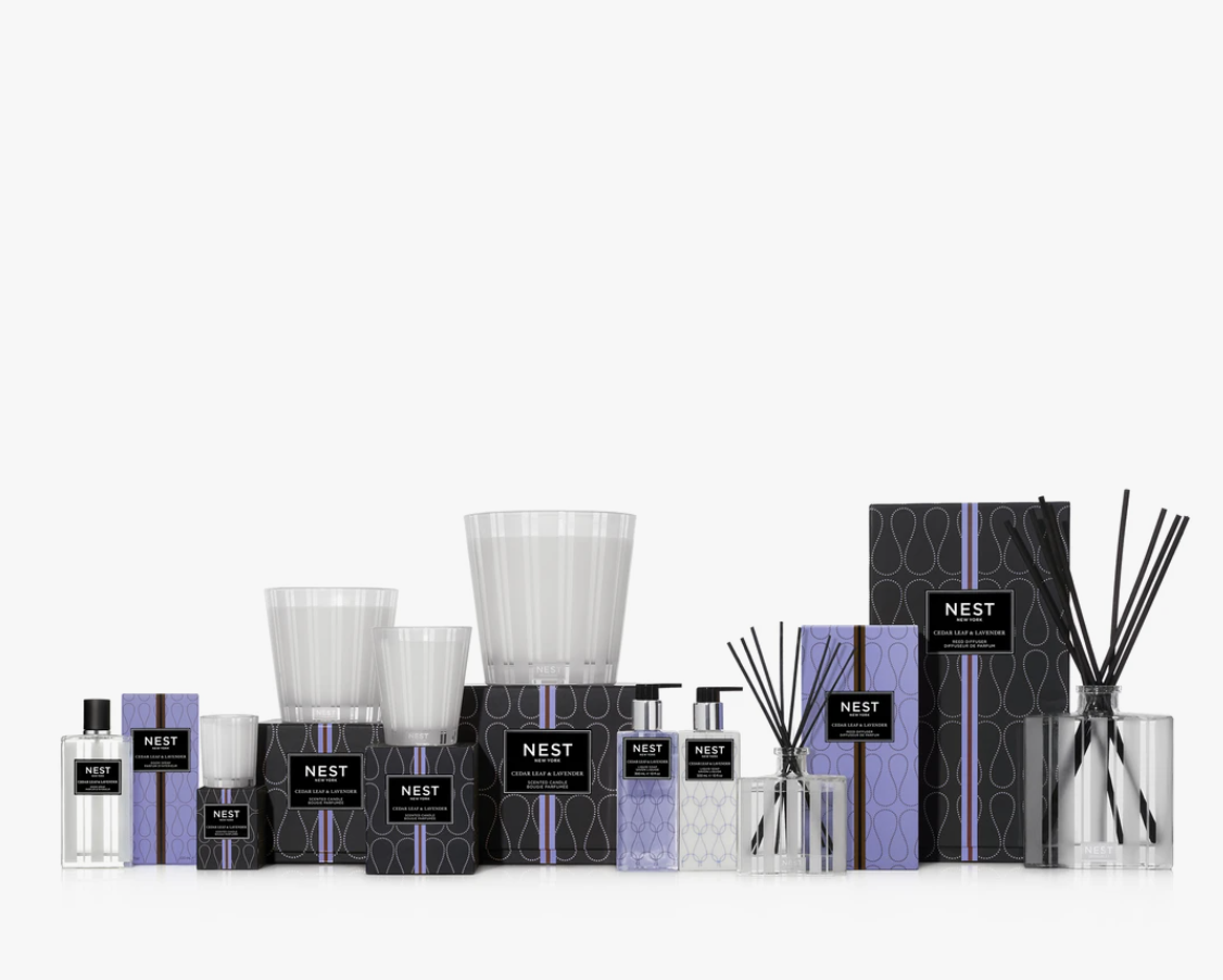 Nest Cedar Leaf and Lavender Reed Diffuser