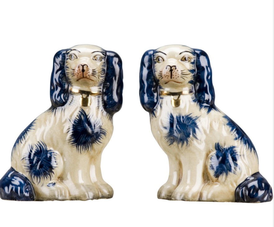 STAFFORDSHIRE DOG PAIR