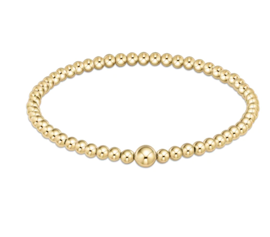 enewton Classic Gold 4mm Bead Bangle