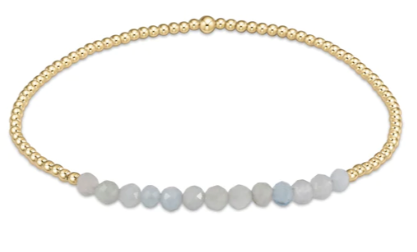 enewton Amazonite Gold Bliss Bracelet