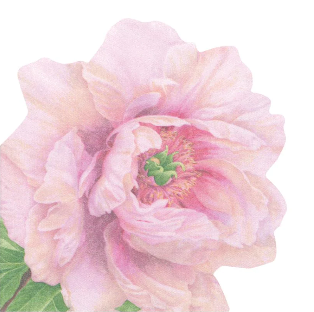 Blush Die-Cut Paper Linen Party Napkins