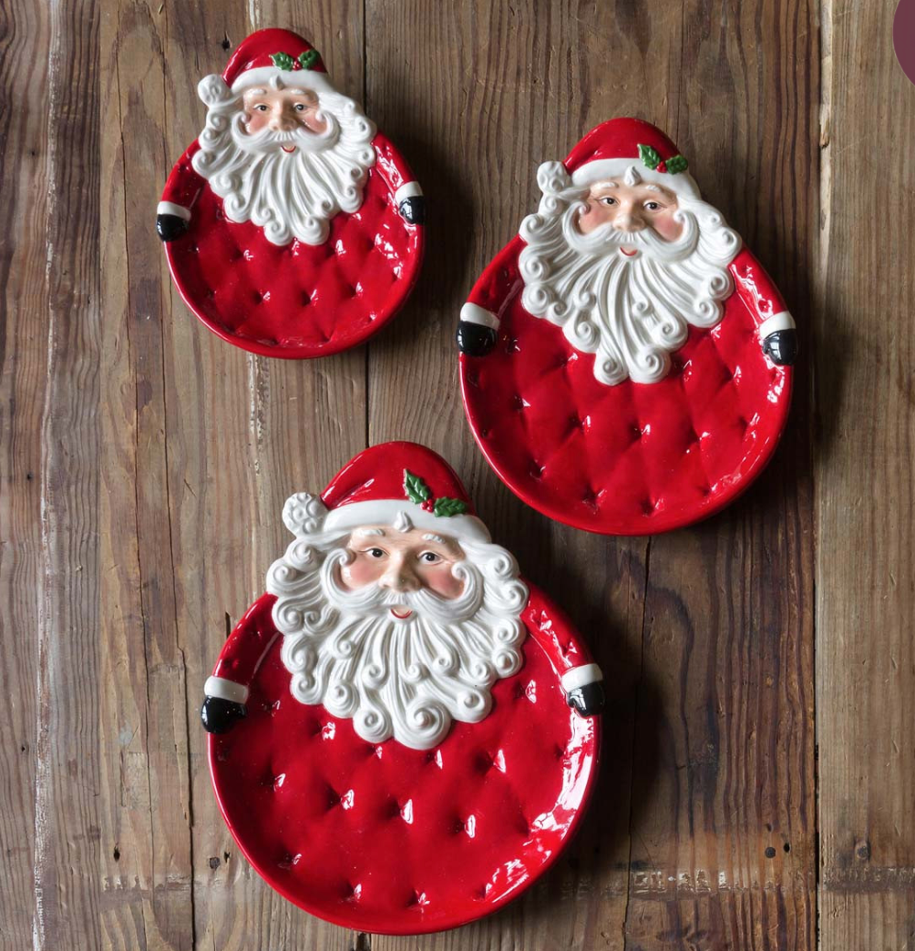 Santa Plate - Small