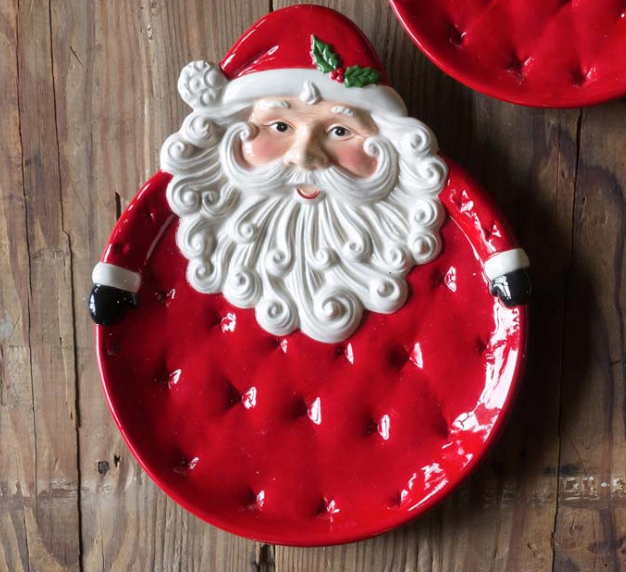 Santa Plate- Large