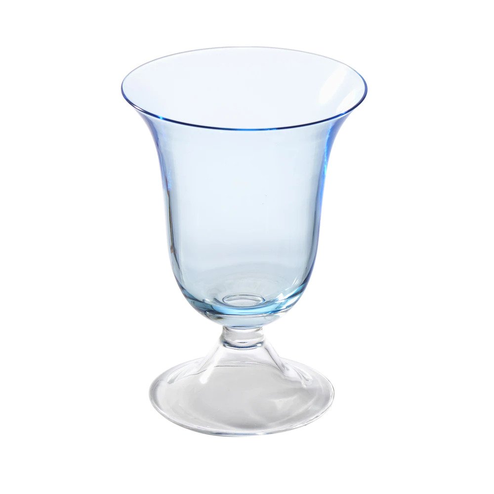 Adriana Water Glass Aqua set of 4