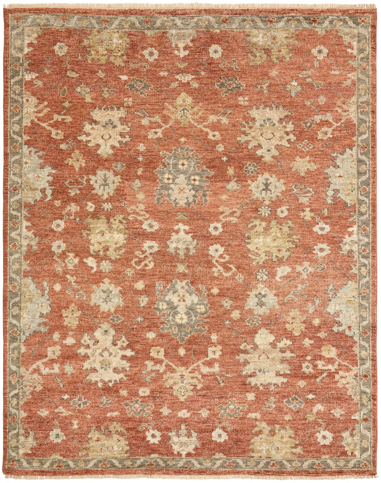 Alice Antique Brick Rug (8'x10') CALL FOR PRICING