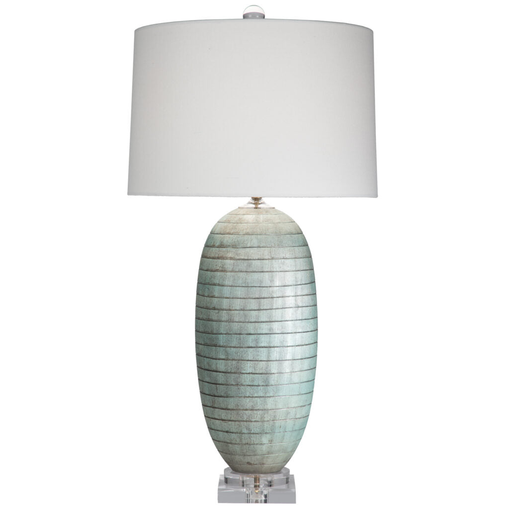 Margot Steel Blue Lamp