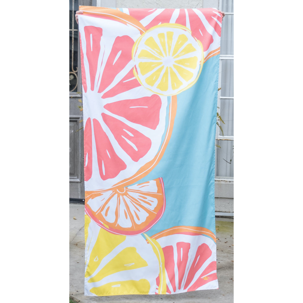 Tutti Fruiti Blue Microfiber Towel